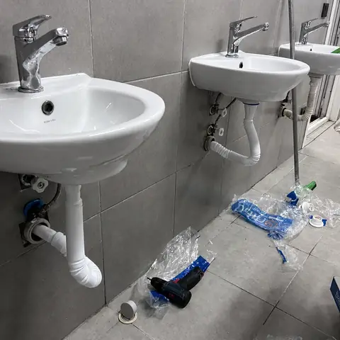 Sığınak lavabo ve tesisat onarımı
